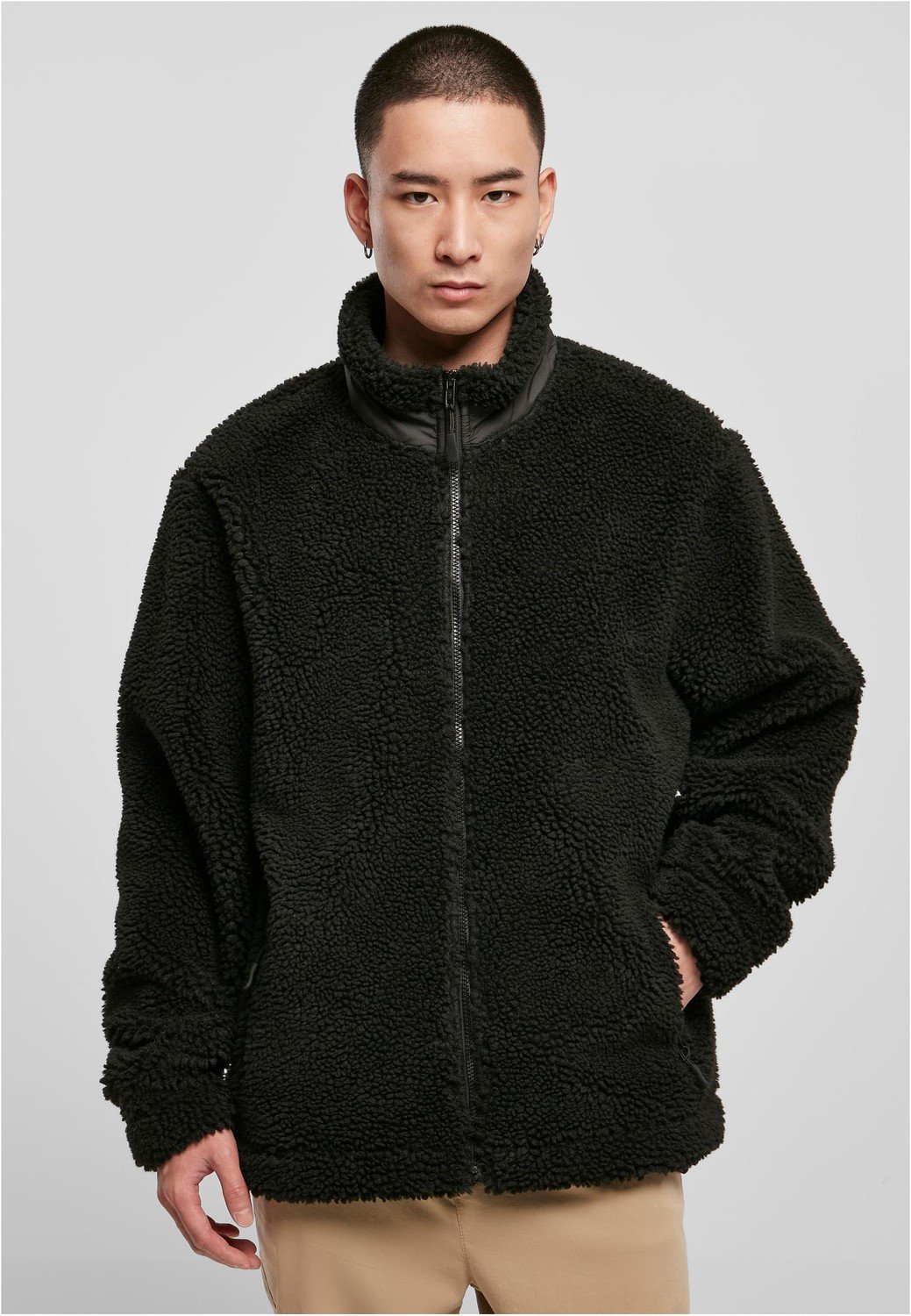 Basic Sherpa Jacket black