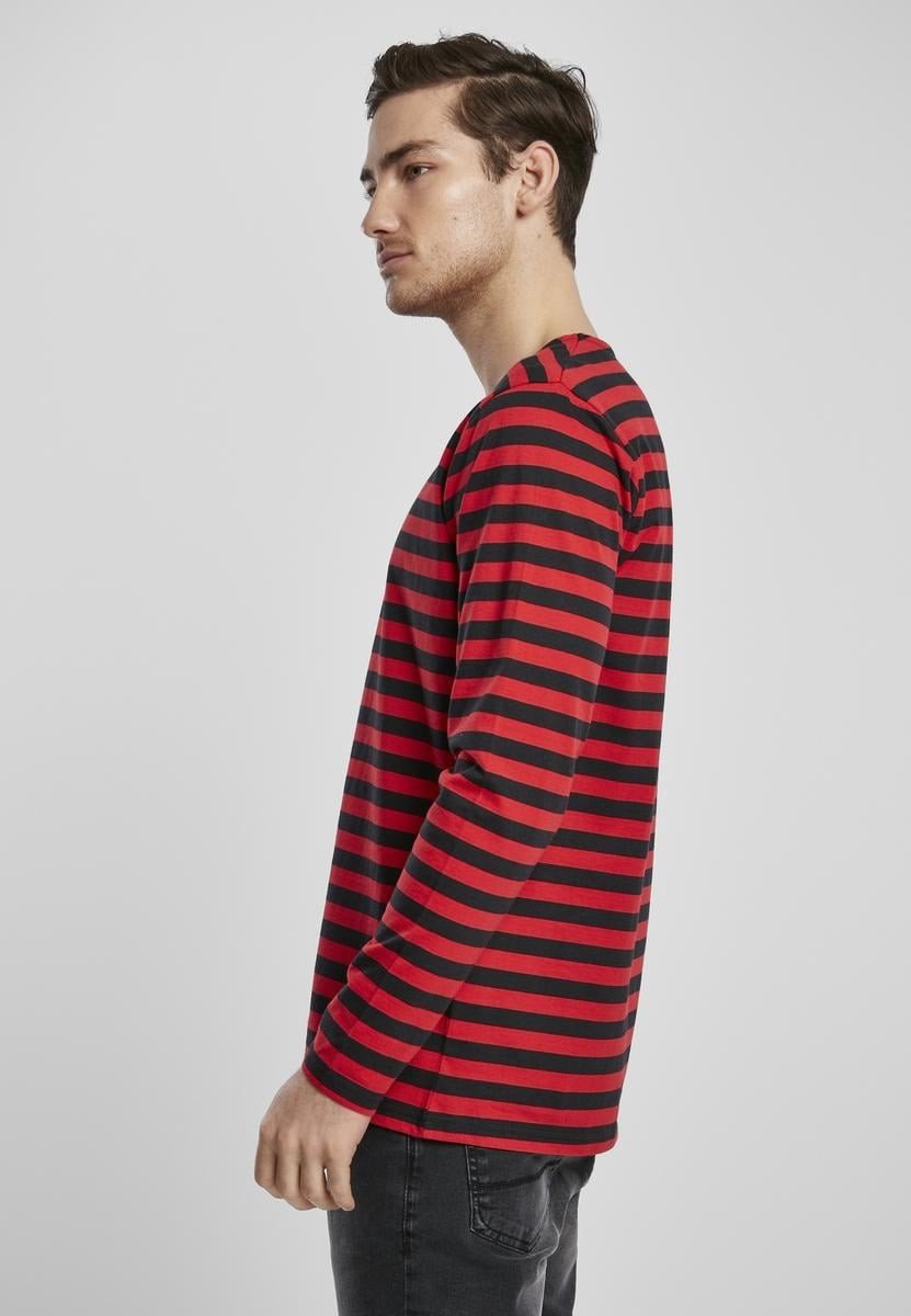 Regular Stripe LS vypalovaný/bl