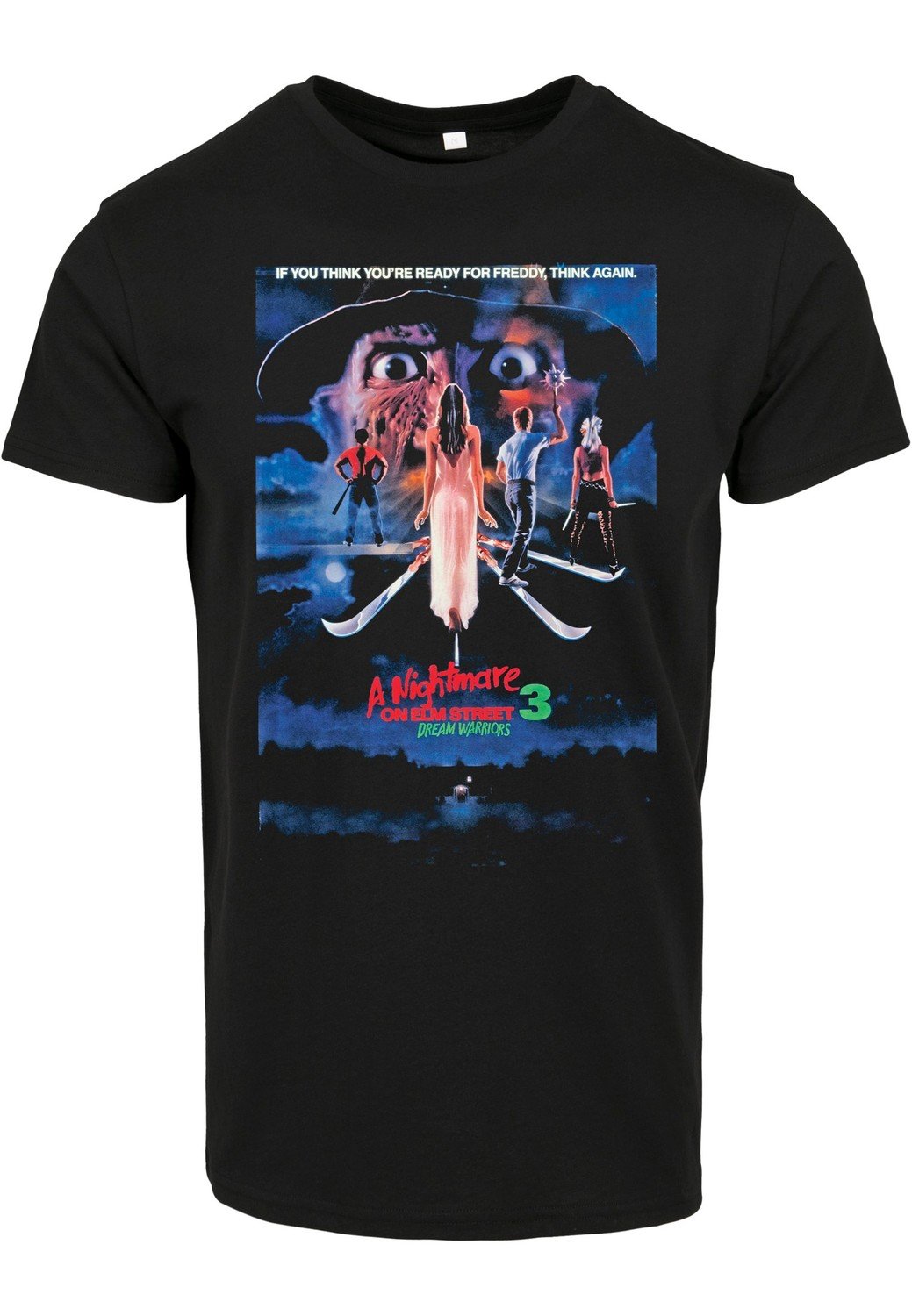 A Nightmare On Elmstreet Poster Tee black