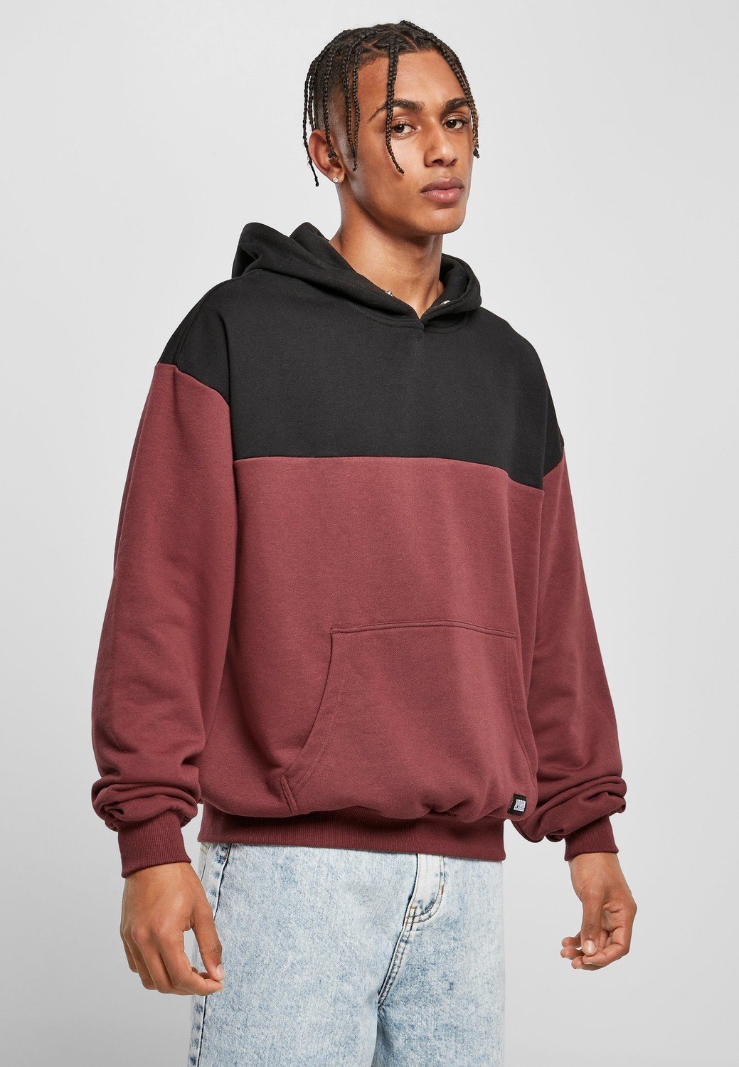 Upper Block Hoody cherry/blk