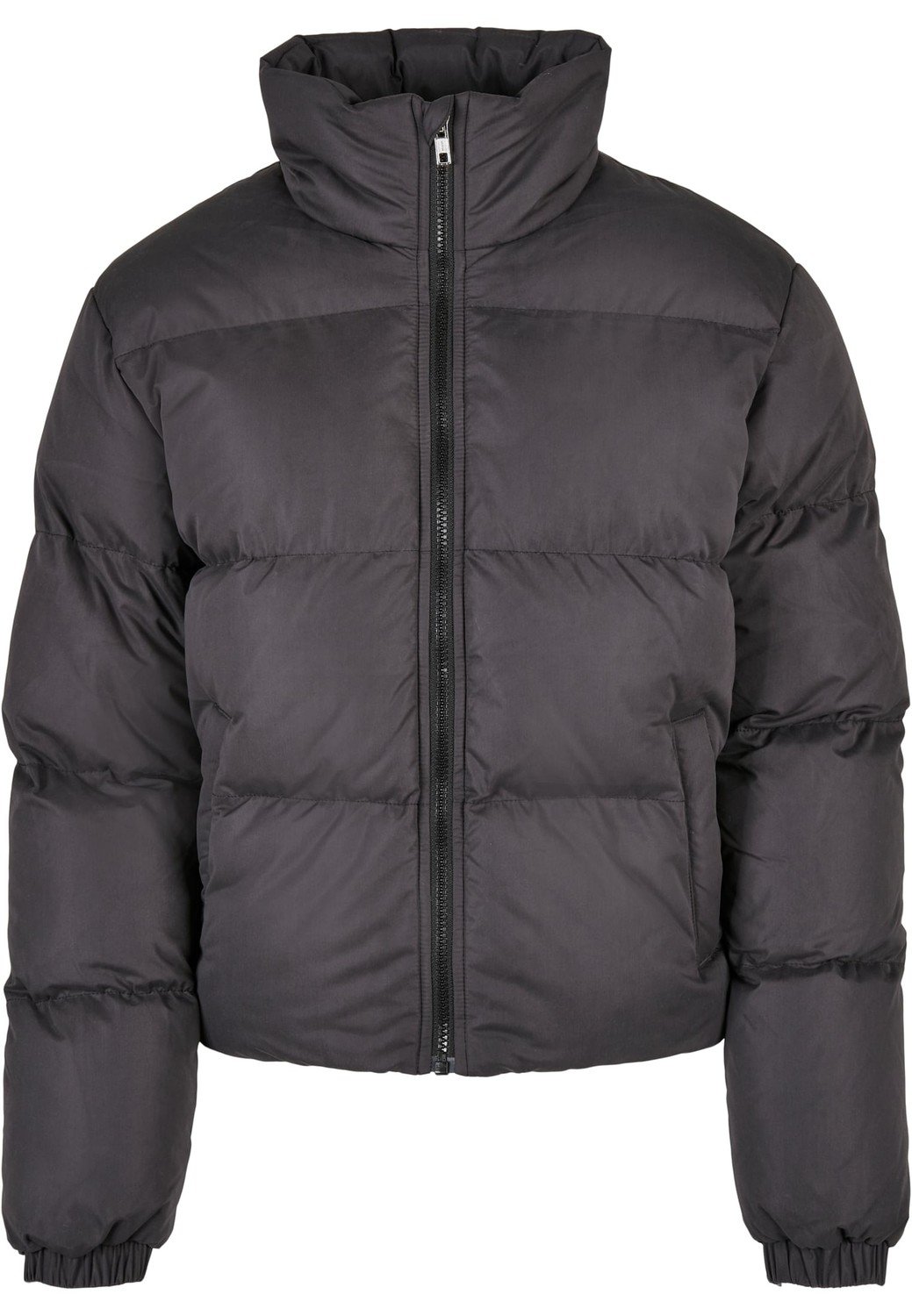 Dámská krátká bunda Peached Puffer Jacket černá