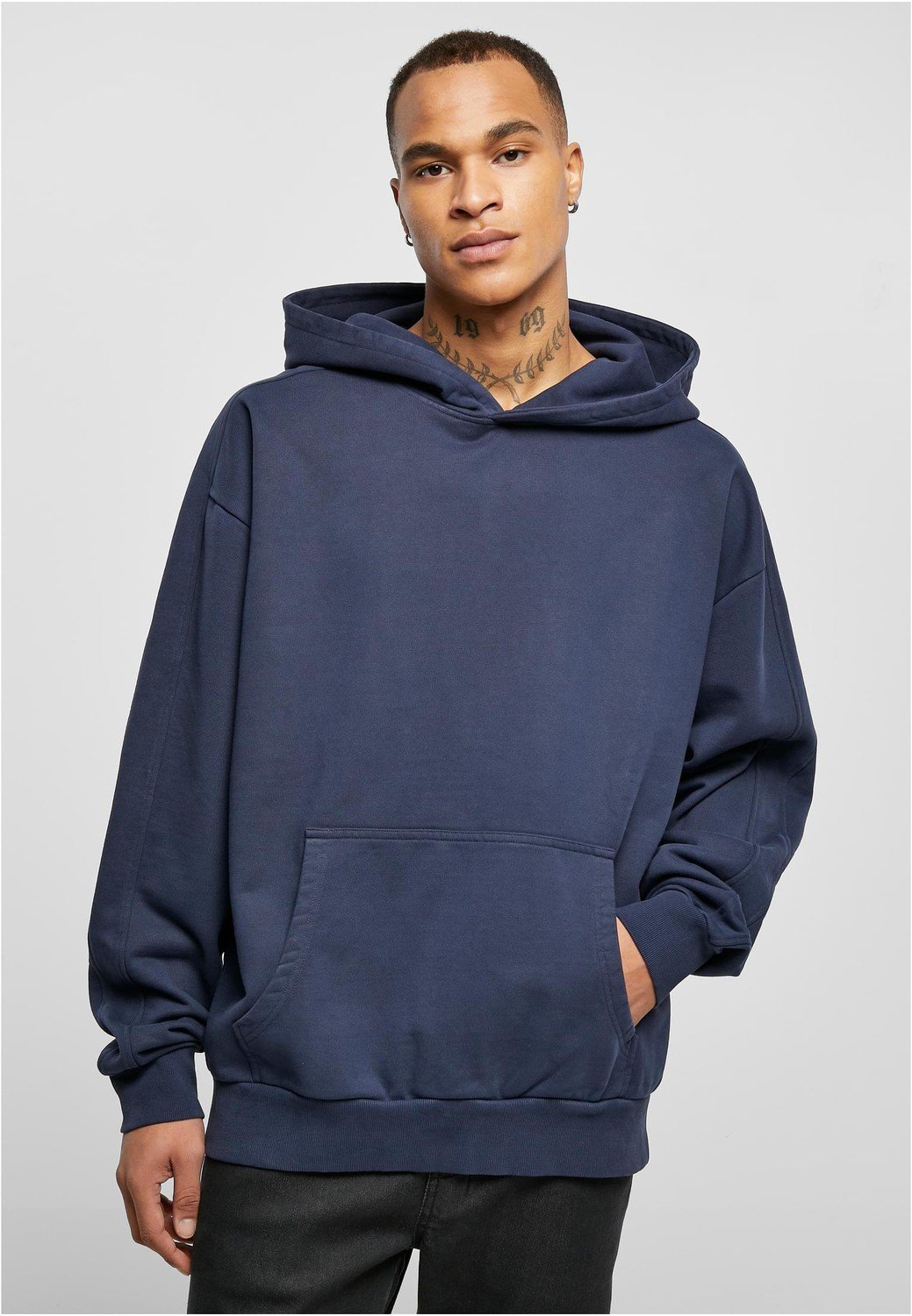 Heavy Terry Garment Dye Hoody darkblue