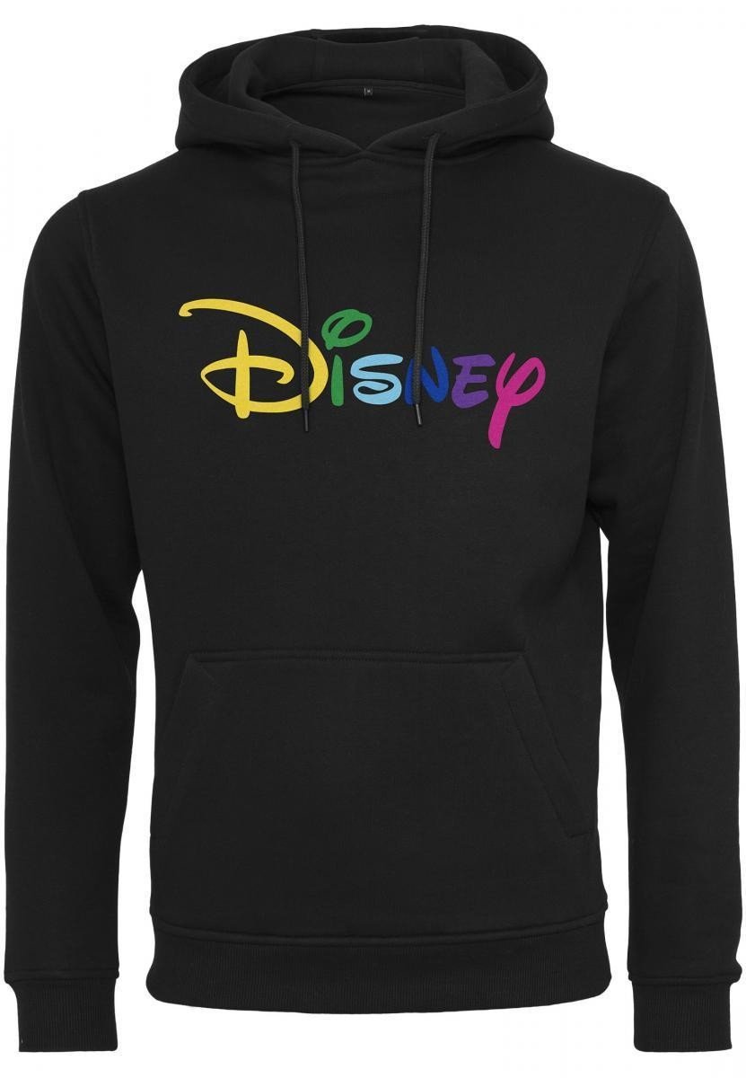 Disney Rainbow Logo EMB Hoody černá