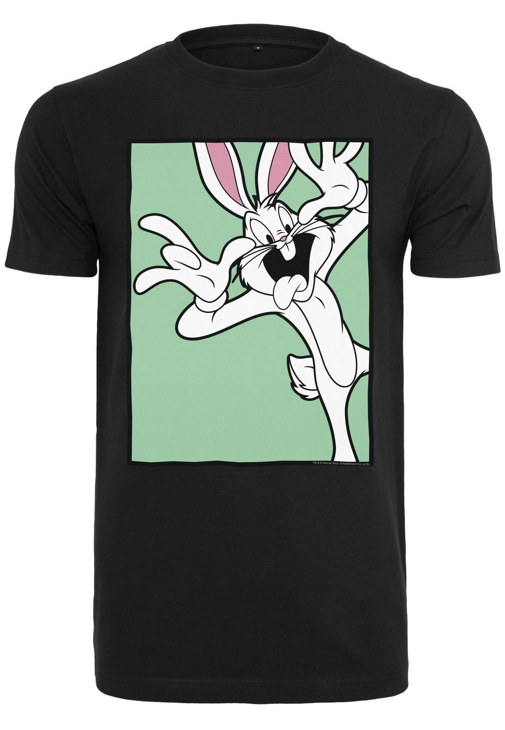 Looney Tunes Bugs Bunny Funny Face Tee black