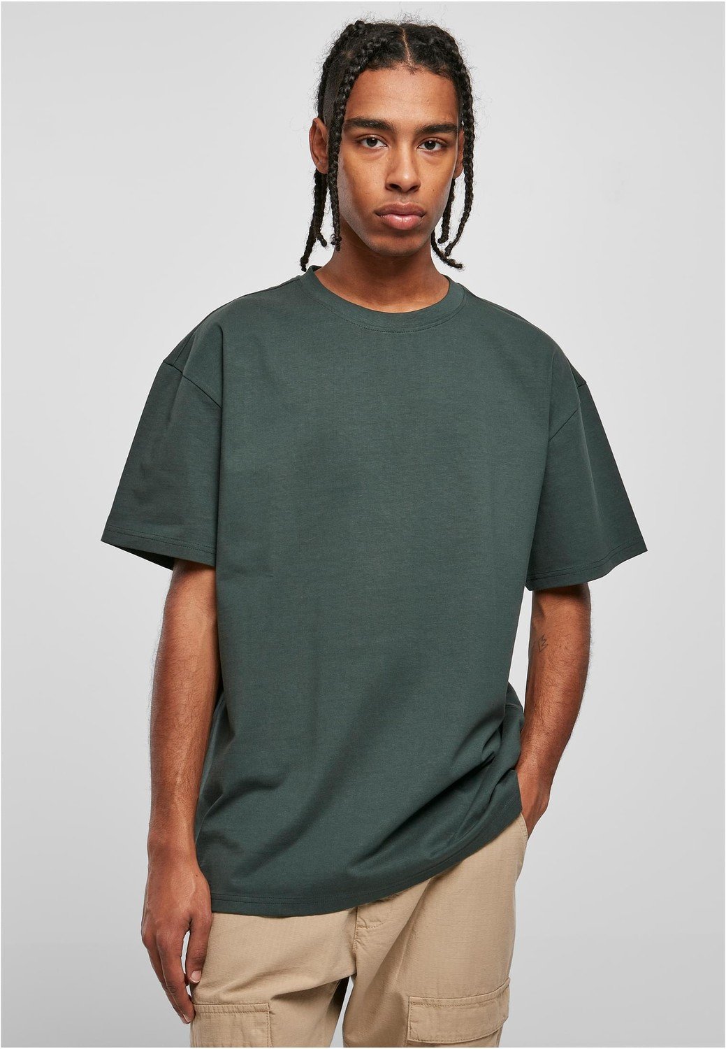 Heavy Oversized Tee bottlegreen