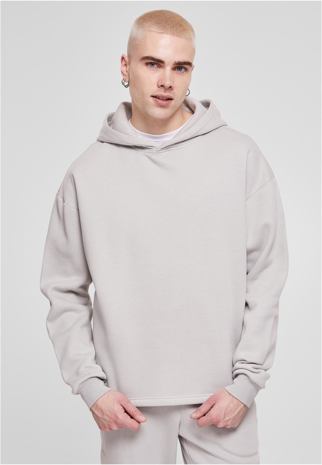 Organic Loose Hoody lightasphalt