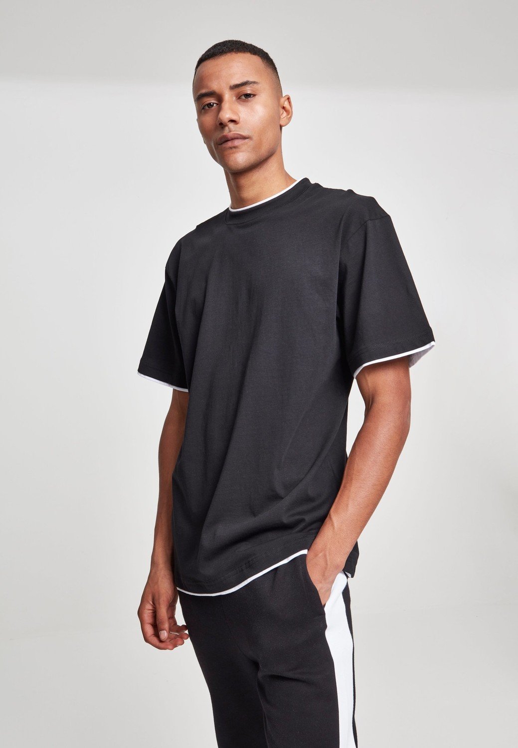 Contrast Tall Tee blk/wht