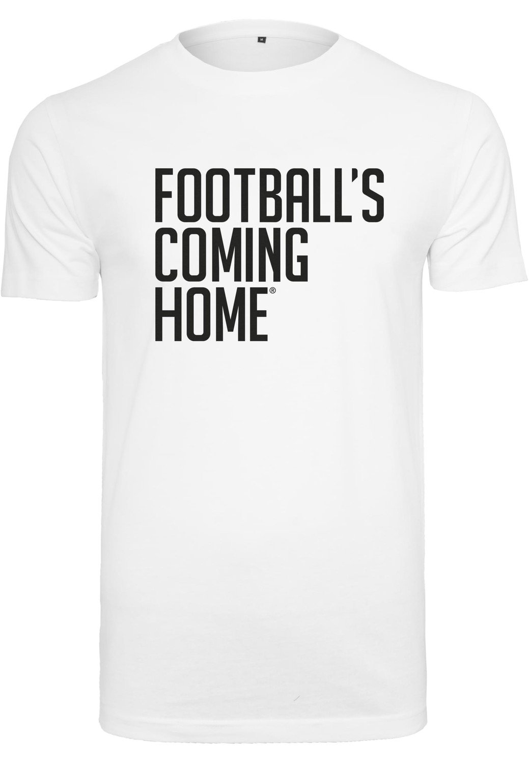 Footballs Coming Home Logo Tee white