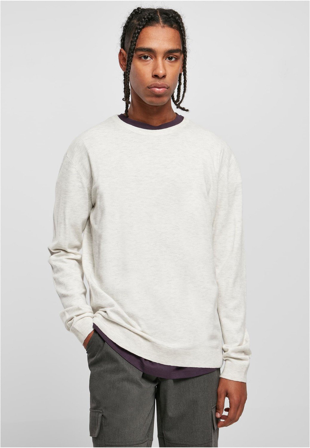 Eco Mix Sweater lightgrey