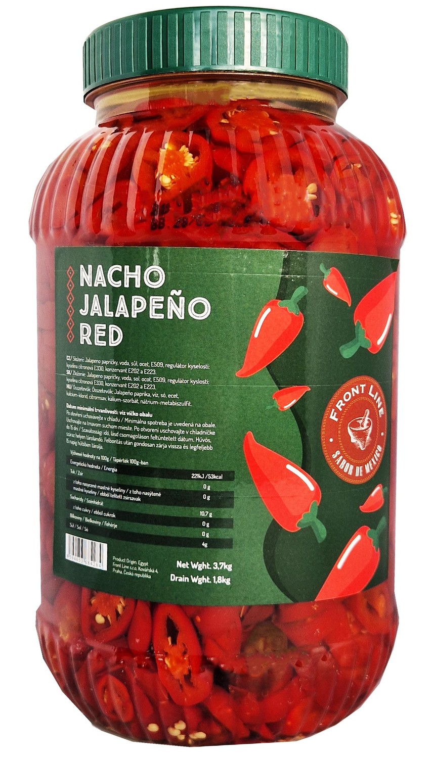 Red Nacho Jalapeno 3,7l
