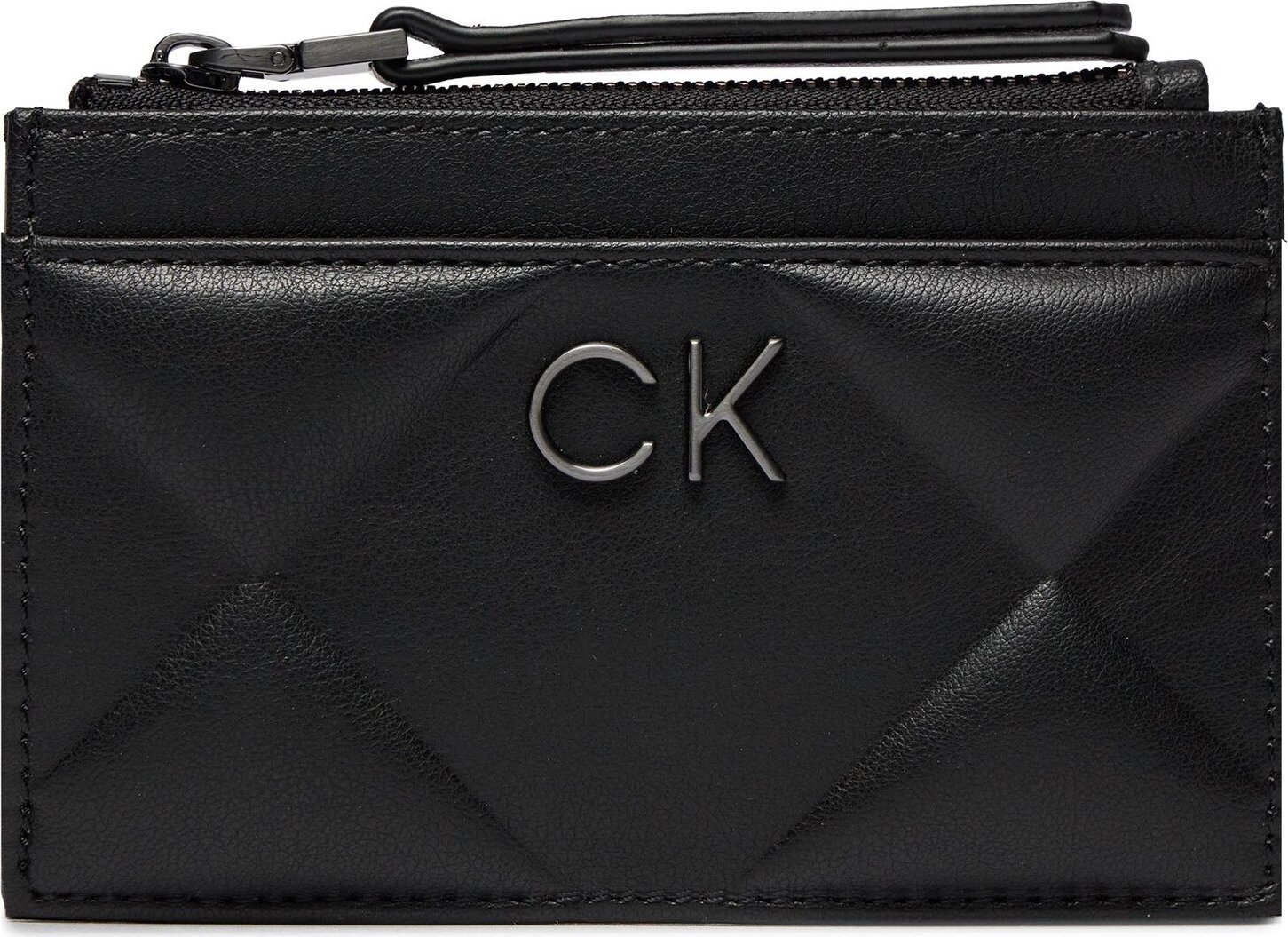 Pouzdro na kreditní karty Calvin Klein Re-Lock Quilt Cardholder K60K611372 Ck Black BEH