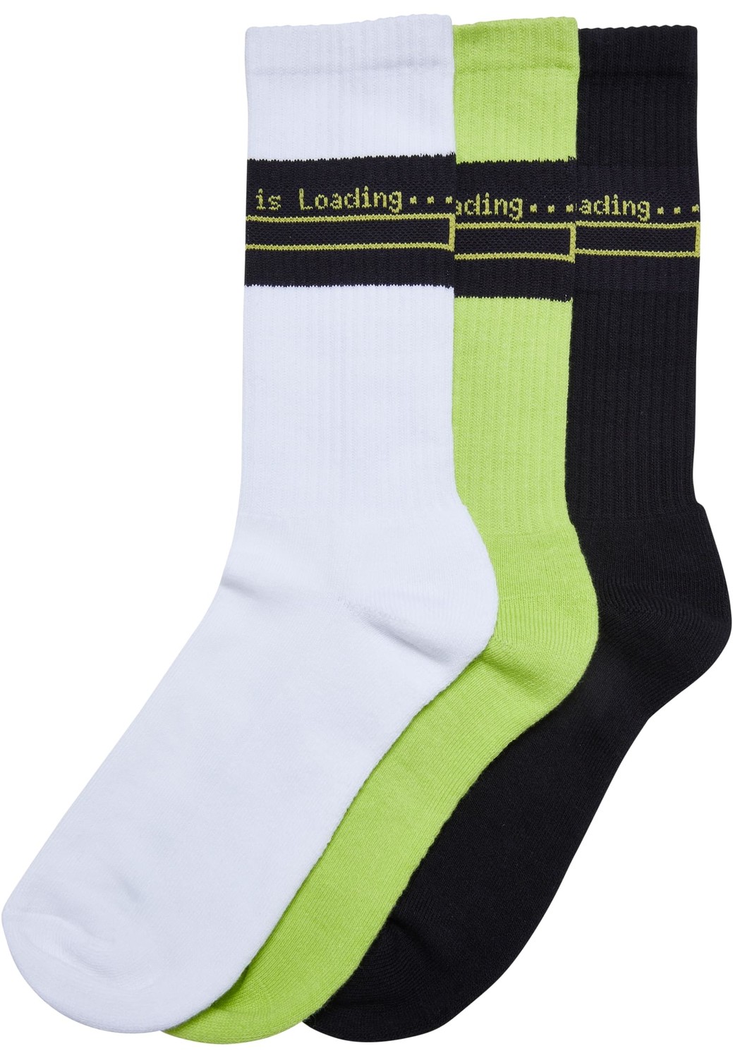 Loading Socks 3-Pack white/black/frozenyellow