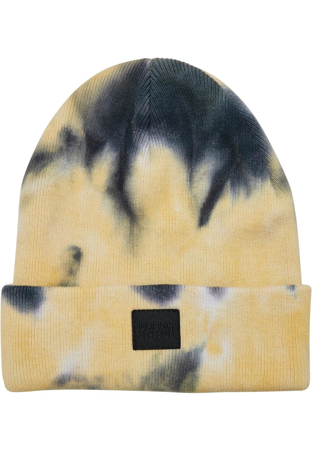 Tie Dye Beanie Kids yellow/black