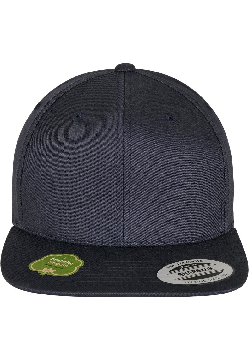 Bio bavlna Snapback darknavy