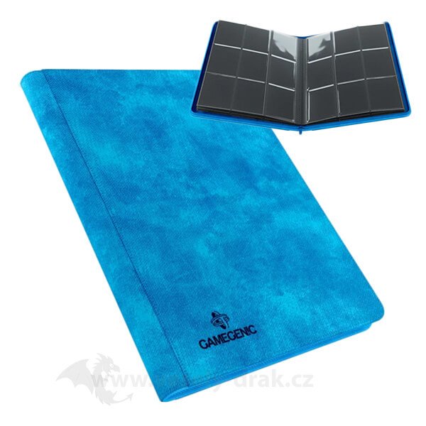 Album na karty Gamegenic Zip-Up 18-Pocket Blue