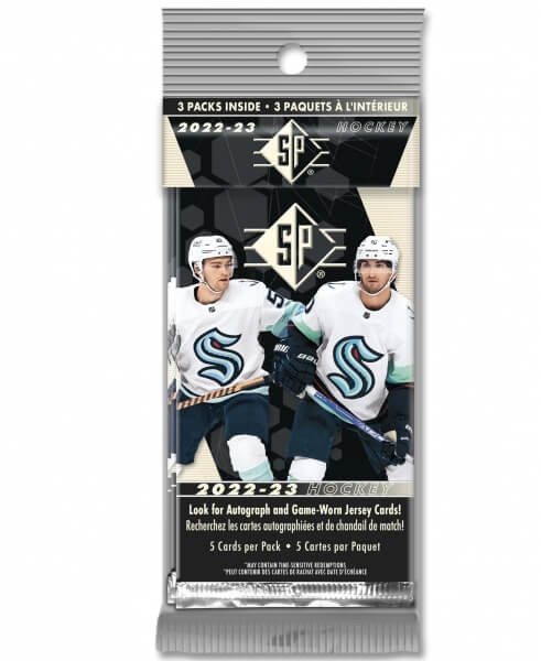 2022-2023 Upper Deck SP Authentic Hanger Pack