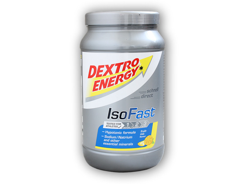 Dextro Energy Iso fast mineral drink 1120g Varianta: červený pomeranč