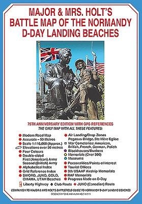 Major & Mrs Holt's Battle Map of the Normandy D-Day Landing Beaches (Holt Tonie)(Folded)