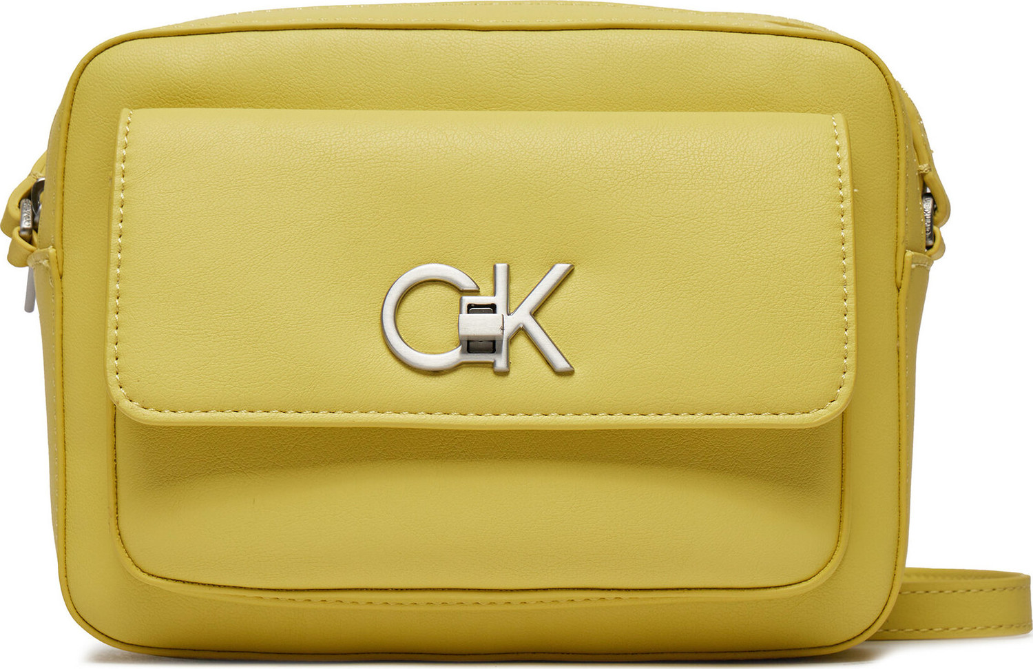 Kabelka Calvin Klein Re-Lock Camera Bag W/Flap K60K611083 Citrus ZAV