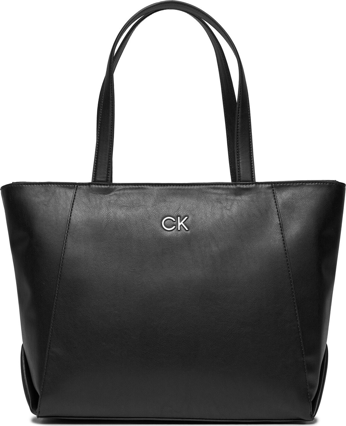 Kabelka Calvin Klein Re-Lock Seasonal Shopper Lg K60K611334 Ck Black BEH