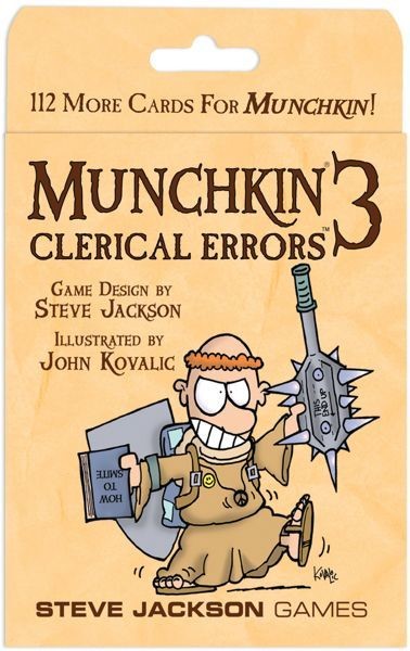 Steve Jackson Games Munchkin 3: Clerical Errors