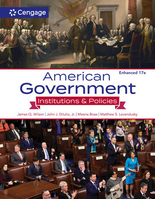 American Government: Institutions and Policies, Enhanced (Wilson James Q.)(Paperback)