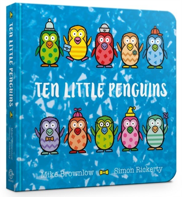 Ten Little Penguins Board Book (Brownlow Mike)(Board book)