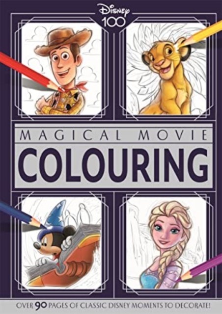 Disney D100: Magical Movie Colouring (Walt Disney)(Paperback / softback)