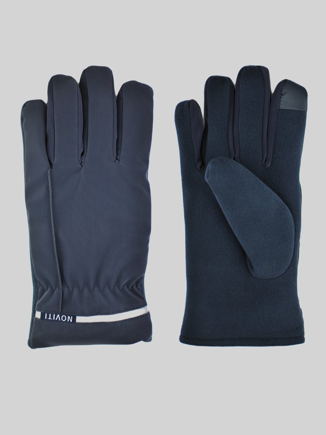 NOVITI Man's Gloves RT004-M-01 Navy Blue