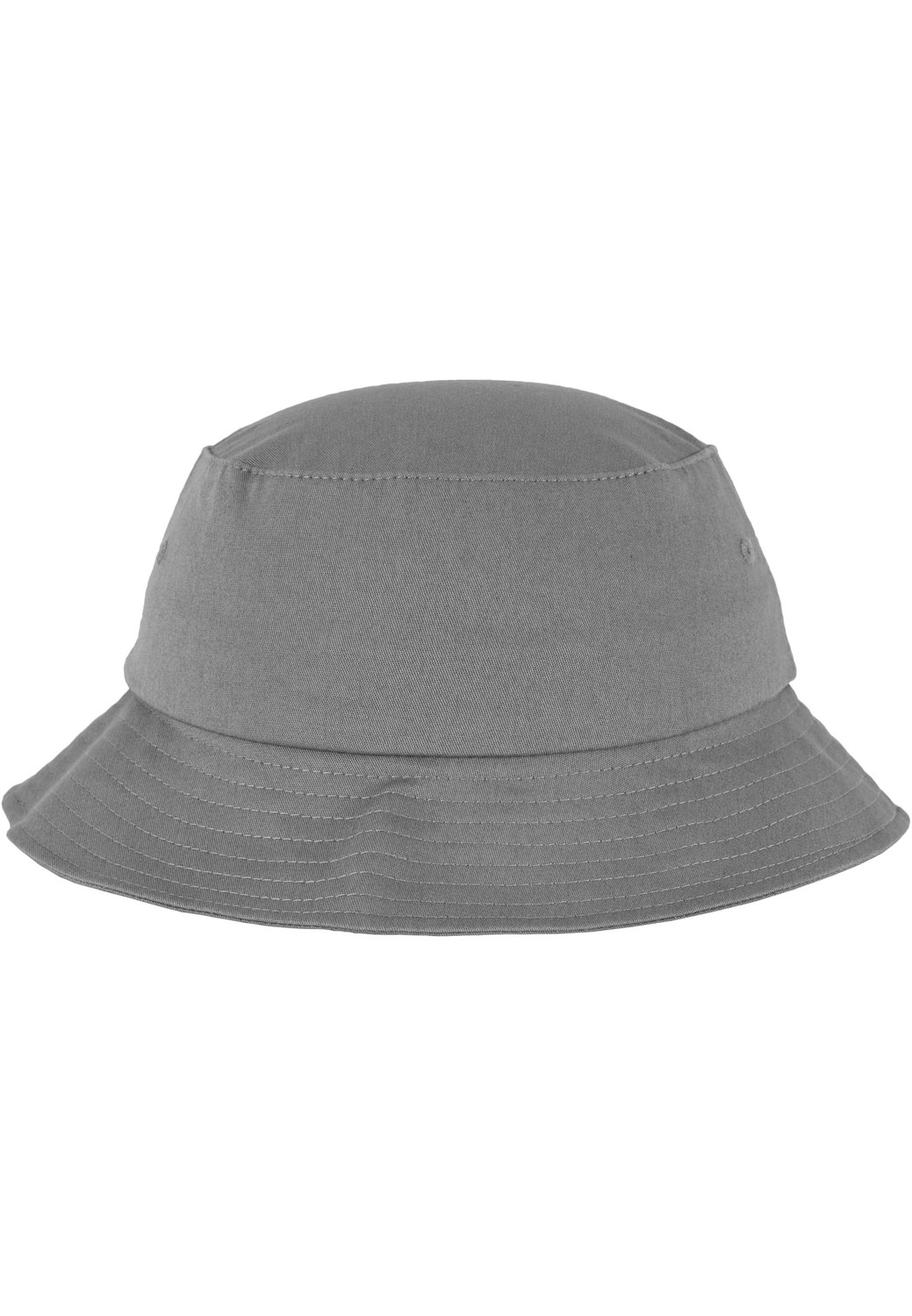 Klobouk Flexfit Cotton Twill Bucket Hat šedý
