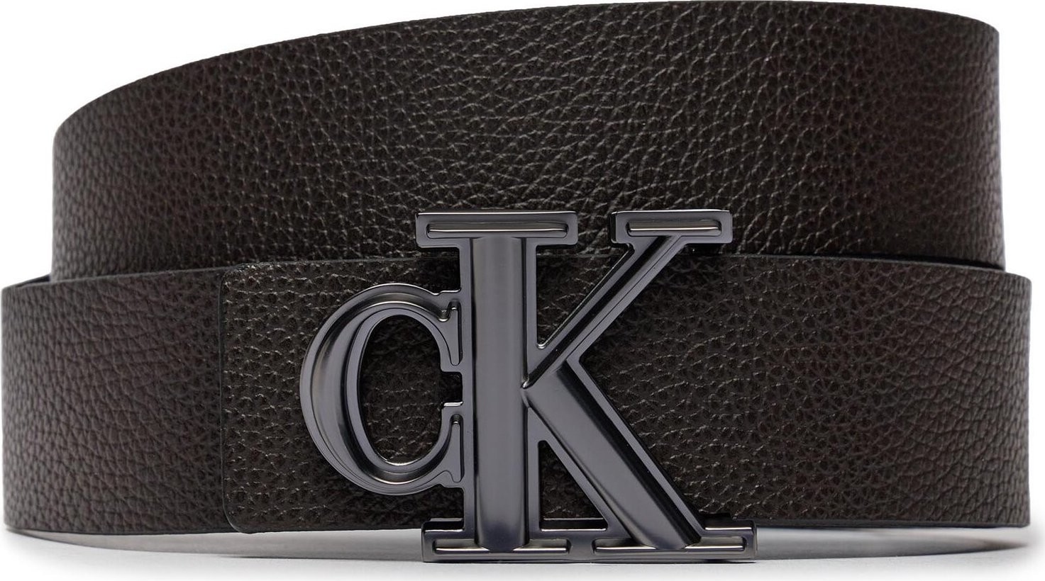 Pánský pásek Calvin Klein Jeans Gift Prong Harness Lthr Belt35Mm K50K511516 Black/Bitter Brown 0GS