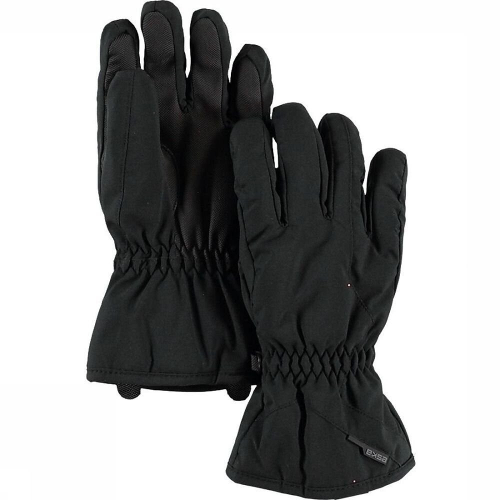 Eska Dětské lyžařské rukavice Monza black XS, Černá