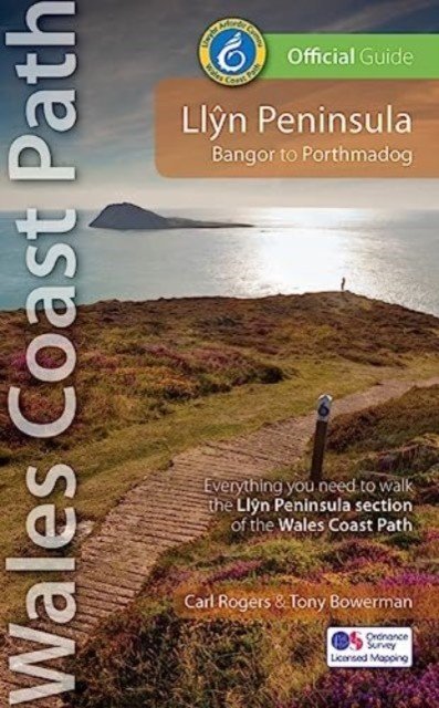 Llyn Peninsula Wales Coast Path Official Guide - Bangor to Porthmadog (Rogers Carl)(Paperback / softback)