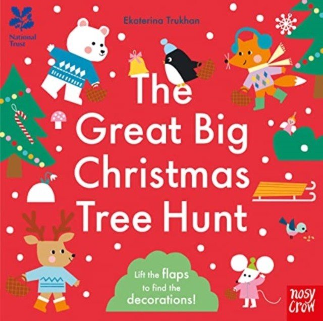 National Trust: The Great Big Christmas Tree Hunt(Board book)