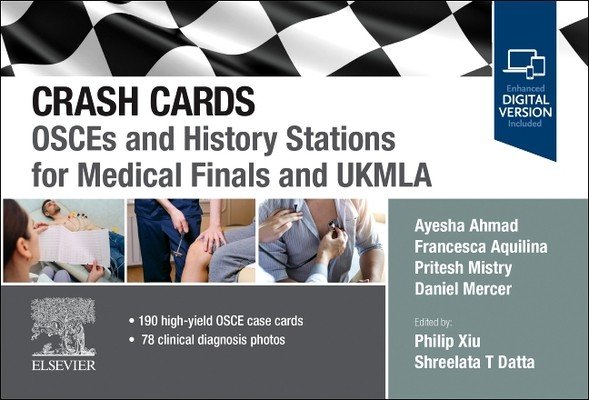 Crash Cards: Osces and History Stations for Medical Finals and Ukmla (Ahmad Ayesha)(Pevná vazba)