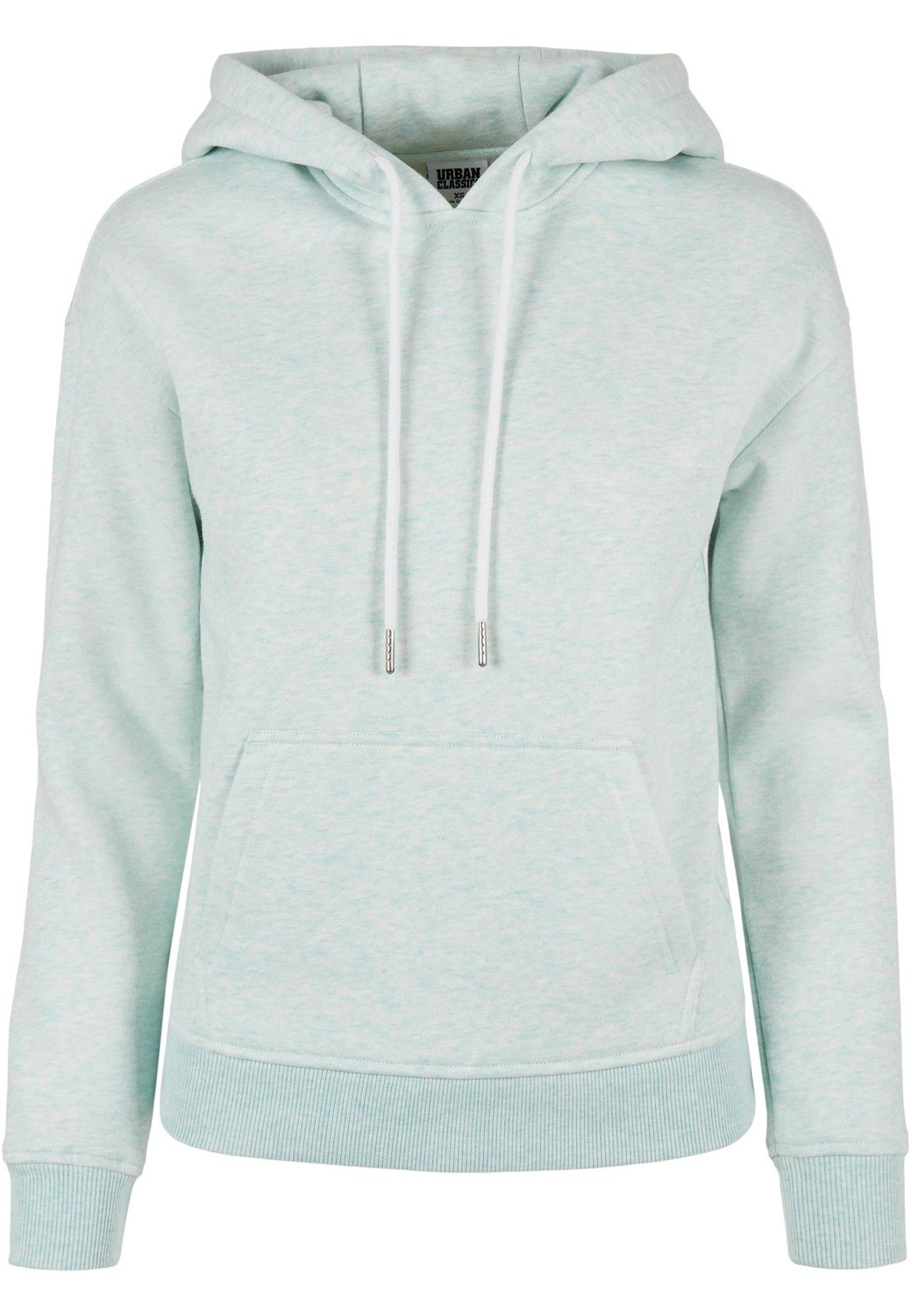 Dámská barva Melange Hoody aqua melange