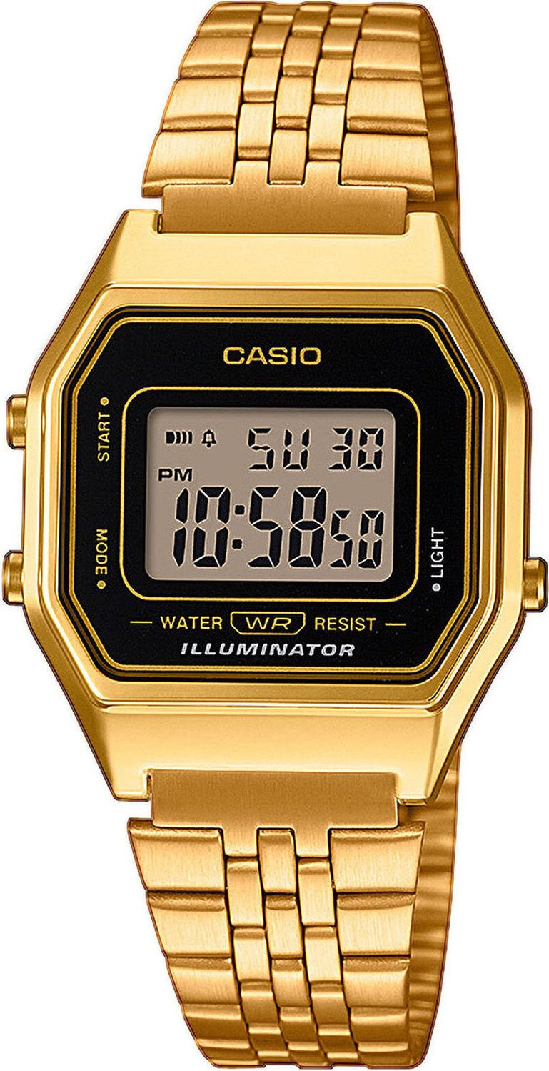 Hodinky Casio Casio Vintage Digital LA680WEGA-1ER Gold