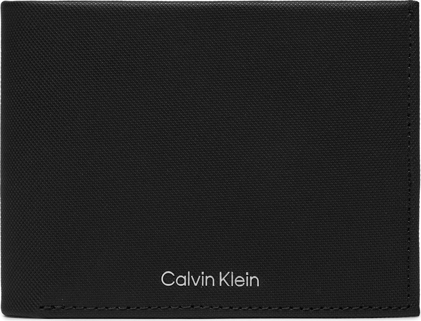 Velká pánská peněženka Calvin Klein Ck Must Trifold 10Cc W/Coin K50K511380 Ck Black Pique BEH