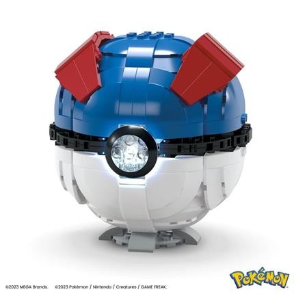 Mega Construx Pokemon - Jumbo Great Ball se světlem
