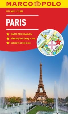 Paris Marco Polo City Map (Marco Polo Travel Publishing)(Folded)