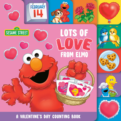 Lots of Love from Elmo (Sesame Street): A Valentine's Day Counting Book (Posner-Sanchez Andrea)(Board Books)