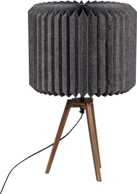 Černá stolní lampa (výška 58 cm) Bones – BePureHome