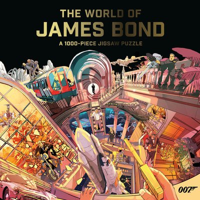 The World of James Bond 1000 Piece Puzzle: A 1000-Piece Jigsaw Puzzle (Laurence King Publishing)(Board Games)