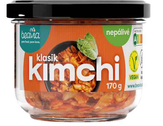 Beavia Kimchi klasik NEPÁLIVÉ 170 g