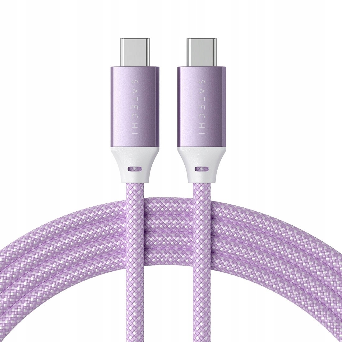Satechi kábel USB-C to USB-C Cable 100W 2m - Purple