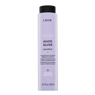 Lakmé Teknia White Silver Shampoo neutralizující šampon pro platinově blond a šedivé vlasy 300 ml