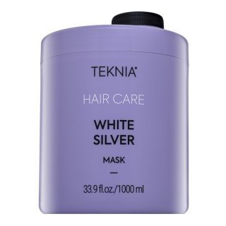 Lakmé Teknia White Silver Mask neutralizující maska pro platinově blond a šedivé vlasy 1000 ml