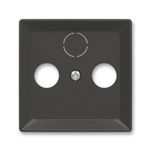 ABB Zoni kryt zásuvky televizní matná černá 5011T-A00300 237