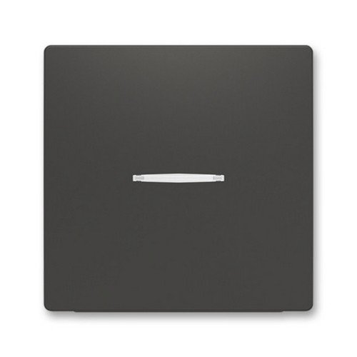 ABB Zoni kryt vypínače matná černá 3559T-A00653 237 s průzorem