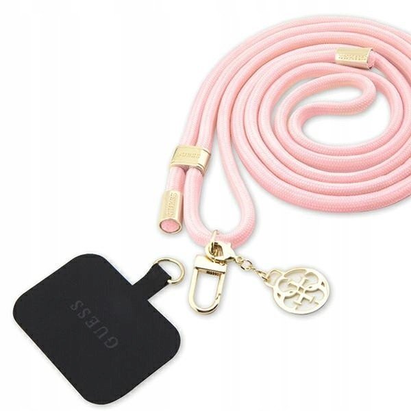 Guess Nylon 4G Metal Charm Vodítko Šňůrka Řemínek na krk Vodítko na telefon